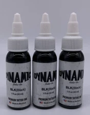 Dynamic Black Tattoo Lining / Shading Ink — 1 oz