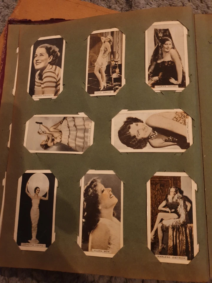 Vintage 464 Cigarette Card Album  - Film Stars And Films - Image 4 of 4