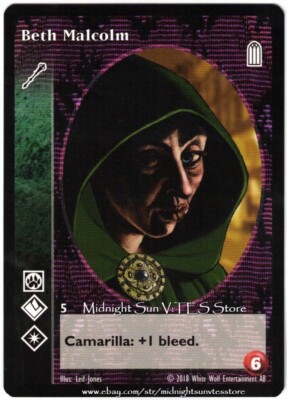 Beth Malcolm Ventrue Keepers of Tradition 2018 BCP V:TES VTES Vampire CCG