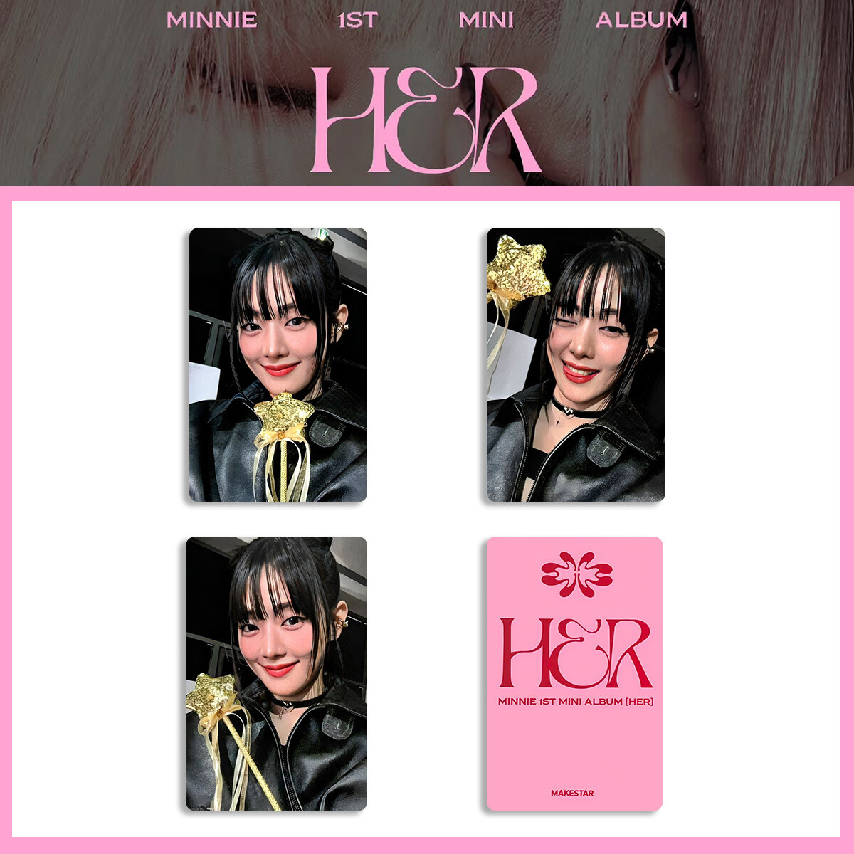 Minnie 1st mini album HER Photo Cards Self Made Photocard (G)I-DLE