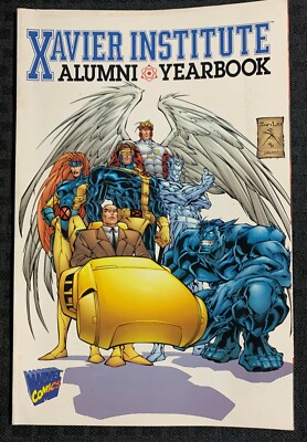 1996 XAVIER INSTITUTE Alumni Yearbook SC FN+ 6.5 1st Marvel Comics