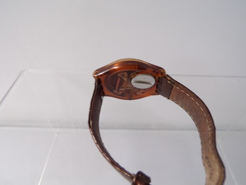 Vintage SWATCH Watch 524 Clear Back Version - Picture 6 of 17