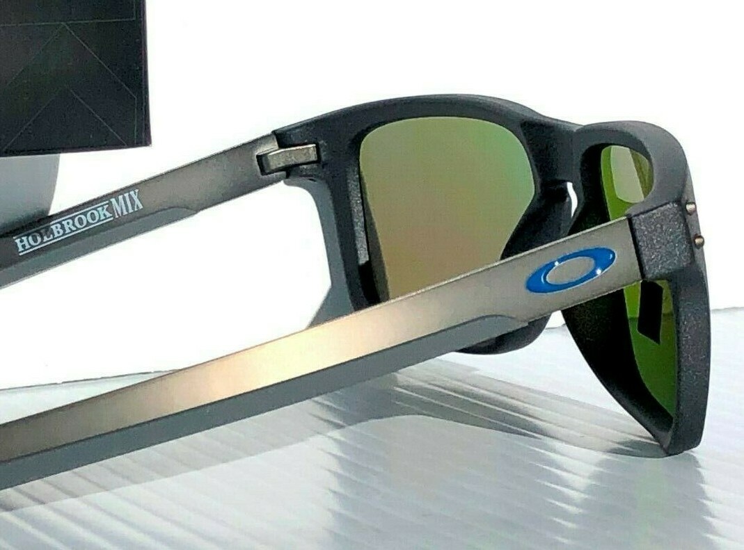 NEW* Oakley HOLBROOK MIX Gunmetal Steel POLARIZED Sapphire NEW* Oakley HOLBROOK MIX Gunmetal Steel POLARIZED Sapphire