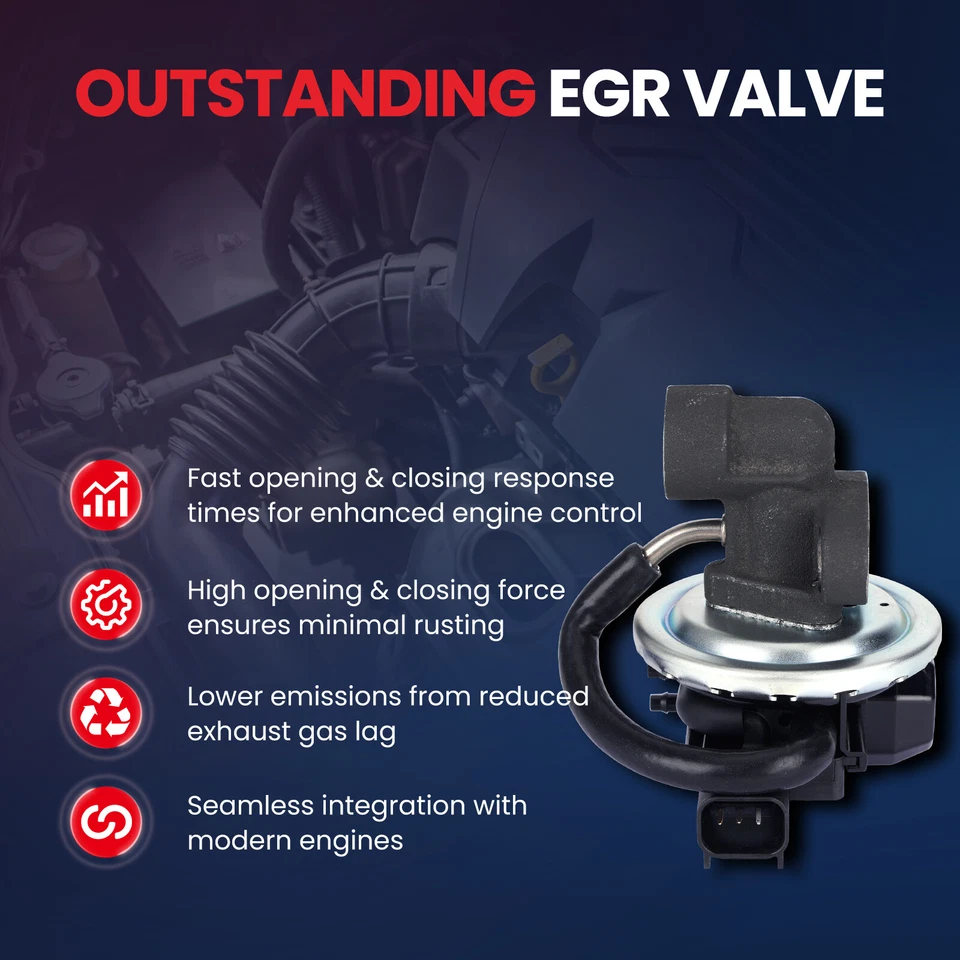 Válvula EGV1136 EGR apta para Ford Lobo F-150 2007-2010 07-14 Ford E-150 E-250 4,6 L V8 Foto 2 de 4