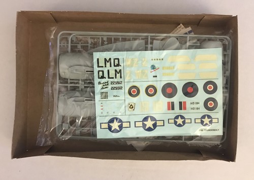 AMT/ERTL 1/48 Republic P-47D Thunderbolt Plastic Model Kit 8886 NIOB 1990 WWII - Picture 2 of 12