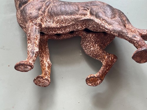 Hubley cast iron German Shepard bank doorstop 9” - Picture 5 of 6