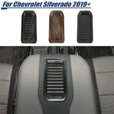 Armrest Storage Box Cover Trim Bezels For Chevy Silverado 19+/Suburban Tahoe 21+