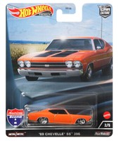 '69 Chevy Chevelle Ss 396 American Scene Car Culture 1:64 Hot Wheels HCJ83 FPY86
