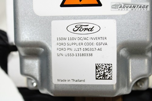 2018-2021 FORD EXPEDITION POWER VOLTAGE DC/AC INVERTER CONVERTER MODULE OEM - Picture 5 of 6
