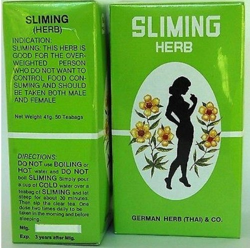 100 BAGS SLIMMING GERMAN HERB TEA BURN DIET SLIM FIT FAST DETOX LAX ** Express ! - Picture 3 of 3