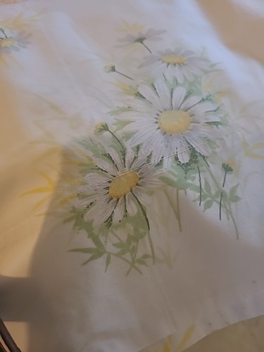 Vintage Queen Size Flat Sheet Springmaid Floral 2 Pillowcase 3pc Wondercale - Picture 8 of 10