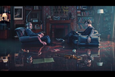 Sherlock Poster Photo Wall Art Home Decor Prints 16x24, 20x30, 24x36''