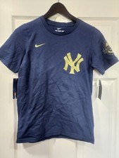 NEW NIKE MLB NEW YORK YANKEES DEREK JETER JERSEY T-SHIRT SIZE YOUTH M