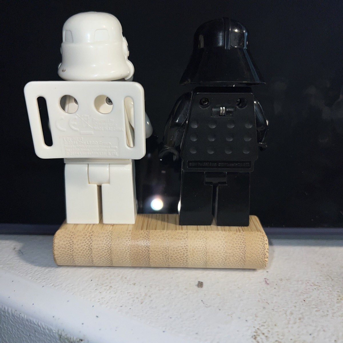 2011 Lego Star Wars Darth Vader And Stormtrooper 3-in Led headlamp