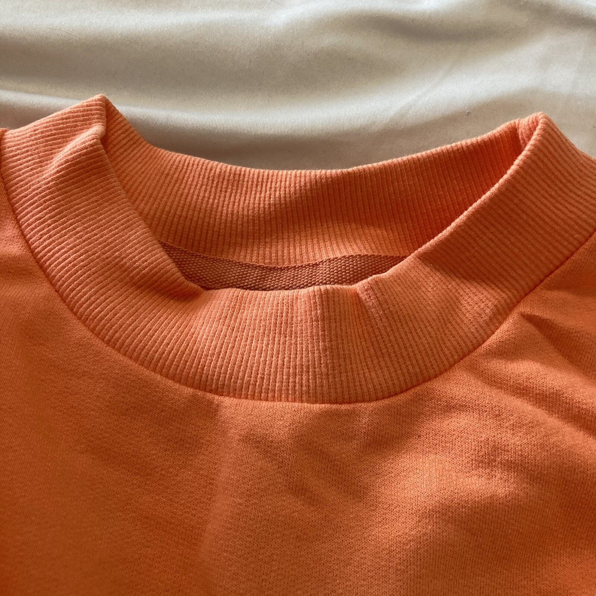 North Face Womens Simple Logo Crew Sweatshirt Dusty Coral