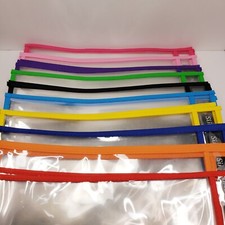 10' x 14' Reusable Dry Erase Pocket Sleeves With 2 Rings 10 Assorted 30 Pack