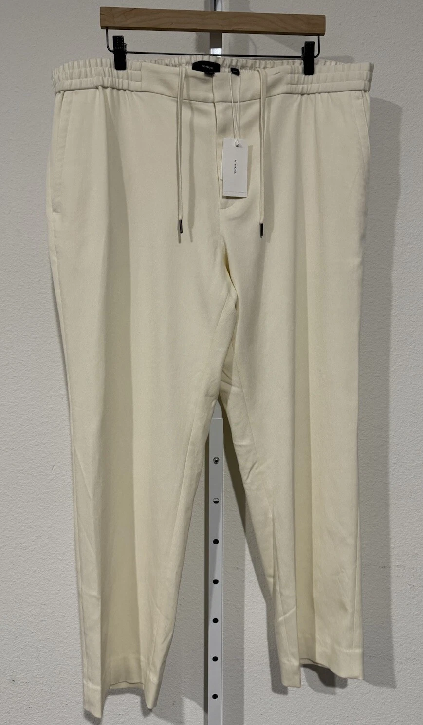 New VINCE Owen Drawstring Pants Lyocell Cotton Size XXL Classic Fit NWT $325!