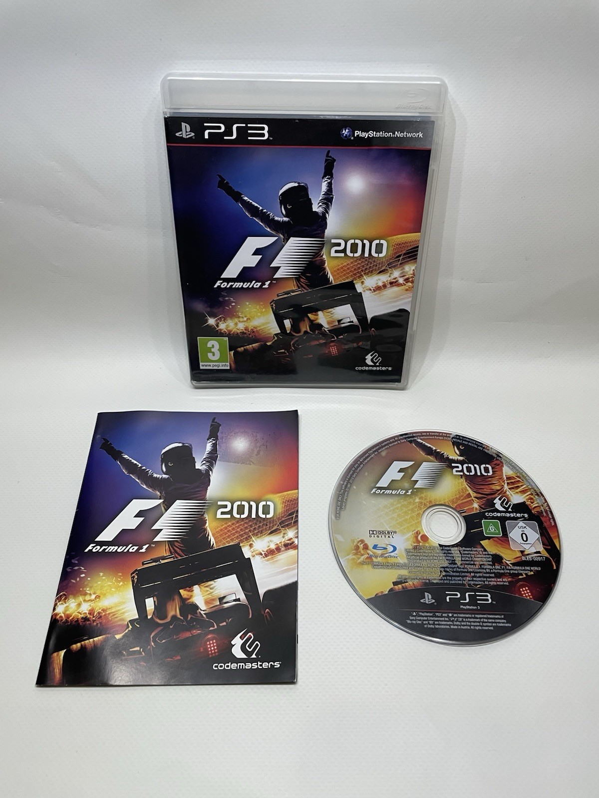 ✅⭐️F1 2010 (Sony PlayStation 3, 2010) Manual Included⭐️✅