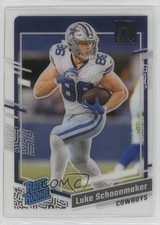 2023 Panini Clearly Donruss Rated Rookie Luke Schoonmaker #73 1if9