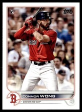 2022 Topps Connor Wong Rookie Boston Red Sox #66
