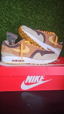 Nike Air Max 1 PRM Duck Pecan Yellow Ochre Size 13