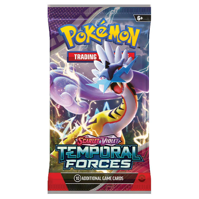 Pokémon TCG: Temporal Forces Booster Pack - Opened Live on Stream (English)