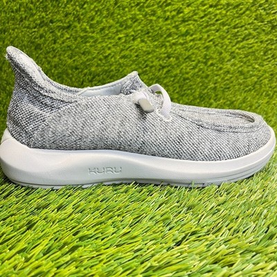 Kuru Draft Rento Mens Size 7 Gray White Casual Walking Outdoor Slip On Shoes