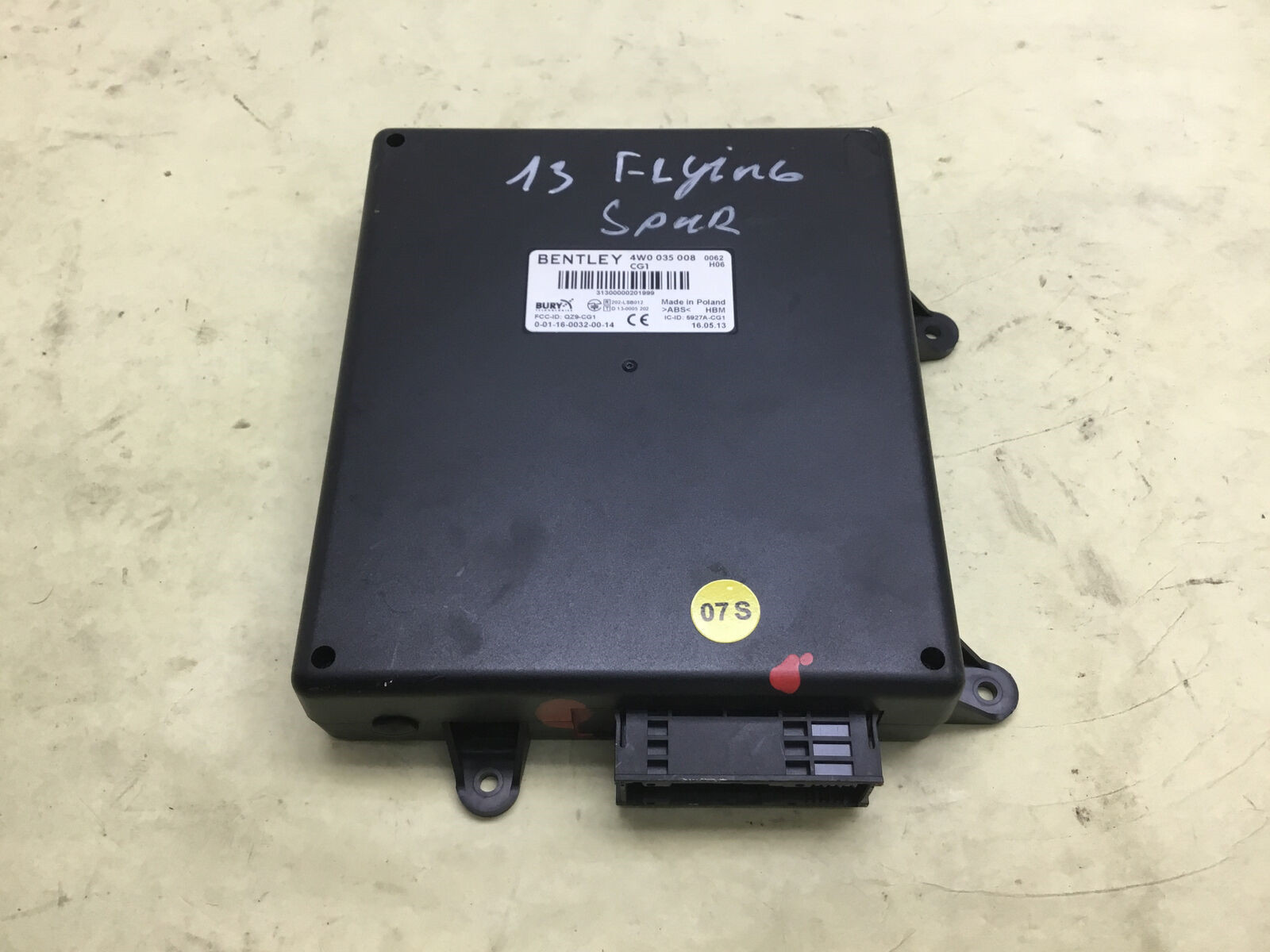 Bentley Flying Spur W12 Remote Car Gate Control Module Unit 13-18 |:Y
