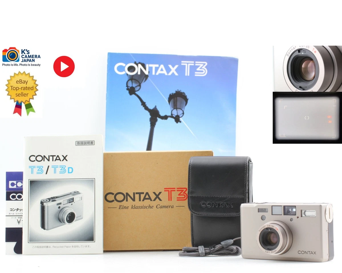 Preços baixos em Câmeras de Filme Contax T3 Caixa | eBay