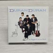 Duran Duran The Biggest and the Best CD 2 Disc Set Slipcase Music Club Deluxe VG