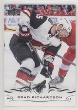 2018-19 Upper Deck Brad Richardson #258 0q5