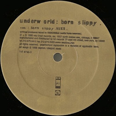 Underworld / Born Slippy 1996 US Original Vinyl TVT Records TVT