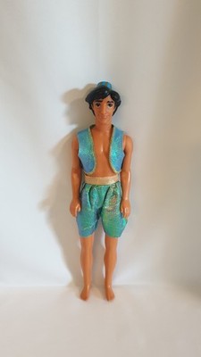 Aladdin Barbie Puppe grüne Kleidung 30cm Mattel Disney 1968 vintage Sammlerstück