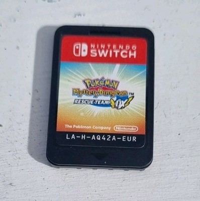 Pokemon Mystery Dungeon Rescue Team DX Nintendo Switch Cart UK Pal Spiel Original