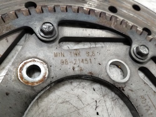 2011 Can-Am Spyder RT 990 Rear Brake Rotor Disc - Picture 5 of 8