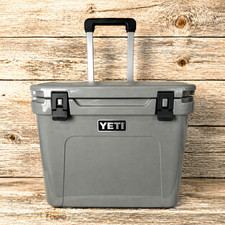 YETI Roadie 60 Wheeled Cooler Camp Green Hard Cooler Floor Model Light Wear NWTs