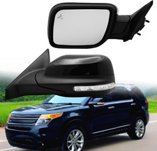 Driver Side Mirror Compatible with Ford Explorer 2011-2019 with Heated Power Gla
