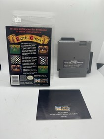 Battle Chess Nintendo NES Complete CIB Battlechess Great Shape!