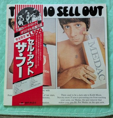 The Who Sell Out JAPAN with Obi EX Polydor Label 