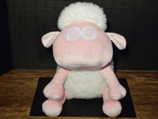 NEW Shaun the Sheep 12.2 Inch Pink Baby Shaun Plush Round1 New with Tag
