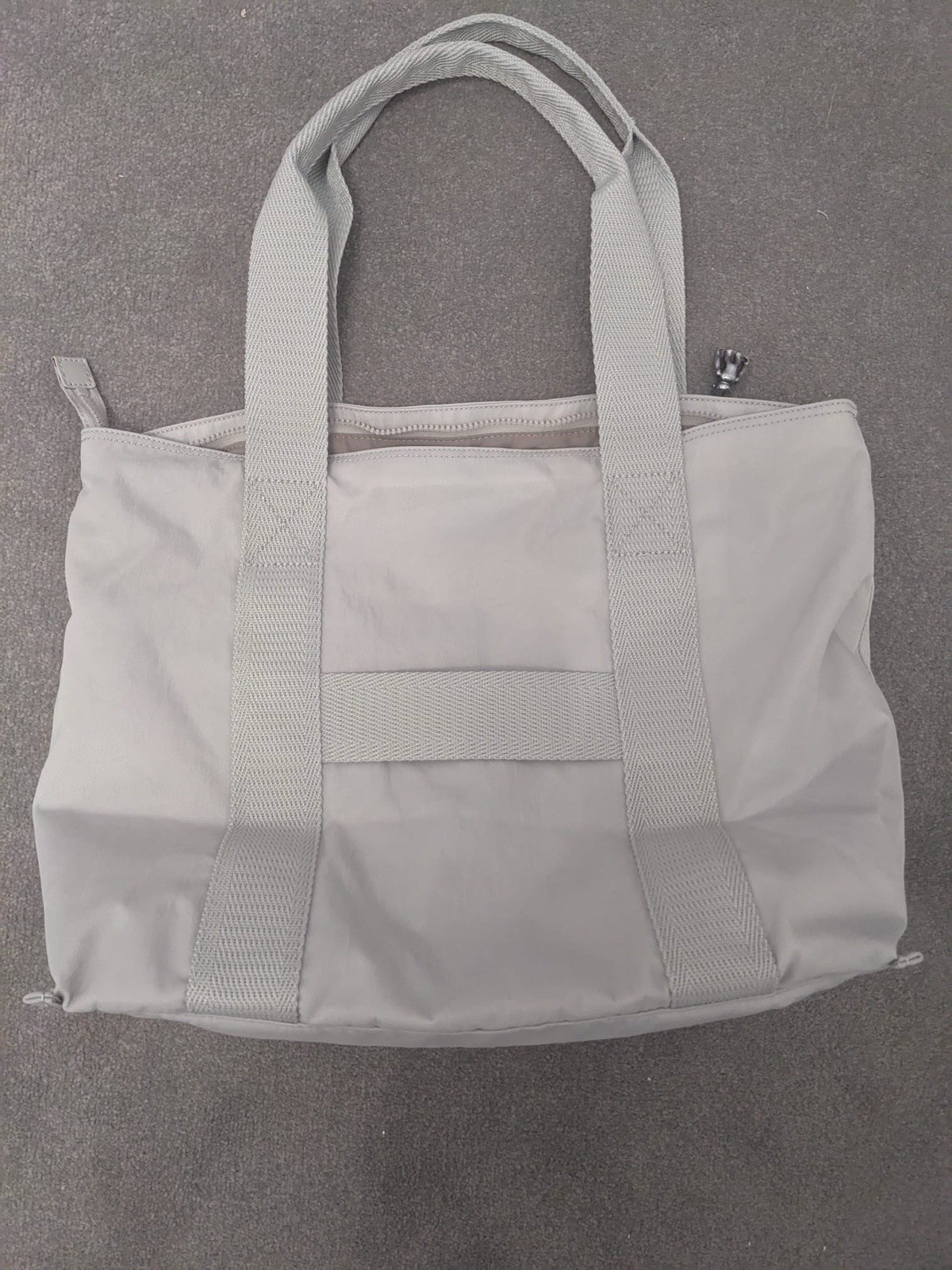 Grey / Silver Medium Kipling Handbag - image 2