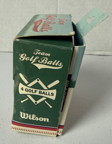 Boston Red Sox Wilson Staff 50 Golf Balls Maximum Distance Collectable NIB - Picture 3 of 3