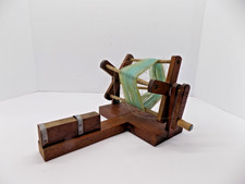 Kite String Winder Reel Primitive Vintage Wooden Handmade Folk Decor