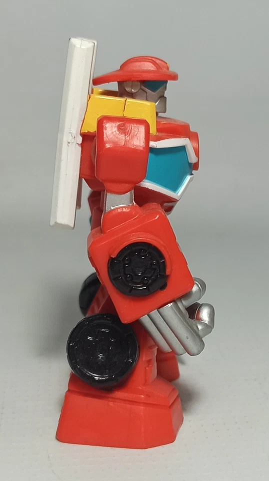 HASBRO 2015 TRANSFORMERS PLAYSKOOL HEROES RESCUE BOTS HEATWAVE FIRE-BOT ROBOT - Image 4 of 4