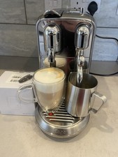 SAGE Nespresso Creatista Plus BNE800BSS Coffee Machine Brushed Stainless Steel