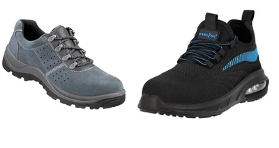 Arbeitsschuhe Leicht Stahlkappe Sicherheitsschuhe Sneaker S1 PL Kevlar Sohle NEU - Bild 1 von 4