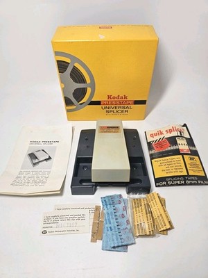 Kodak Presstape Universal Film Splicer   Original Box - 8mm/ Super8/ 16mm D 550
