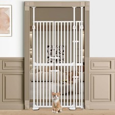 71" Extra Tall Cat Gate, Fits 30.31-39.27" Wide Opening, Auto Close Cat Safet...