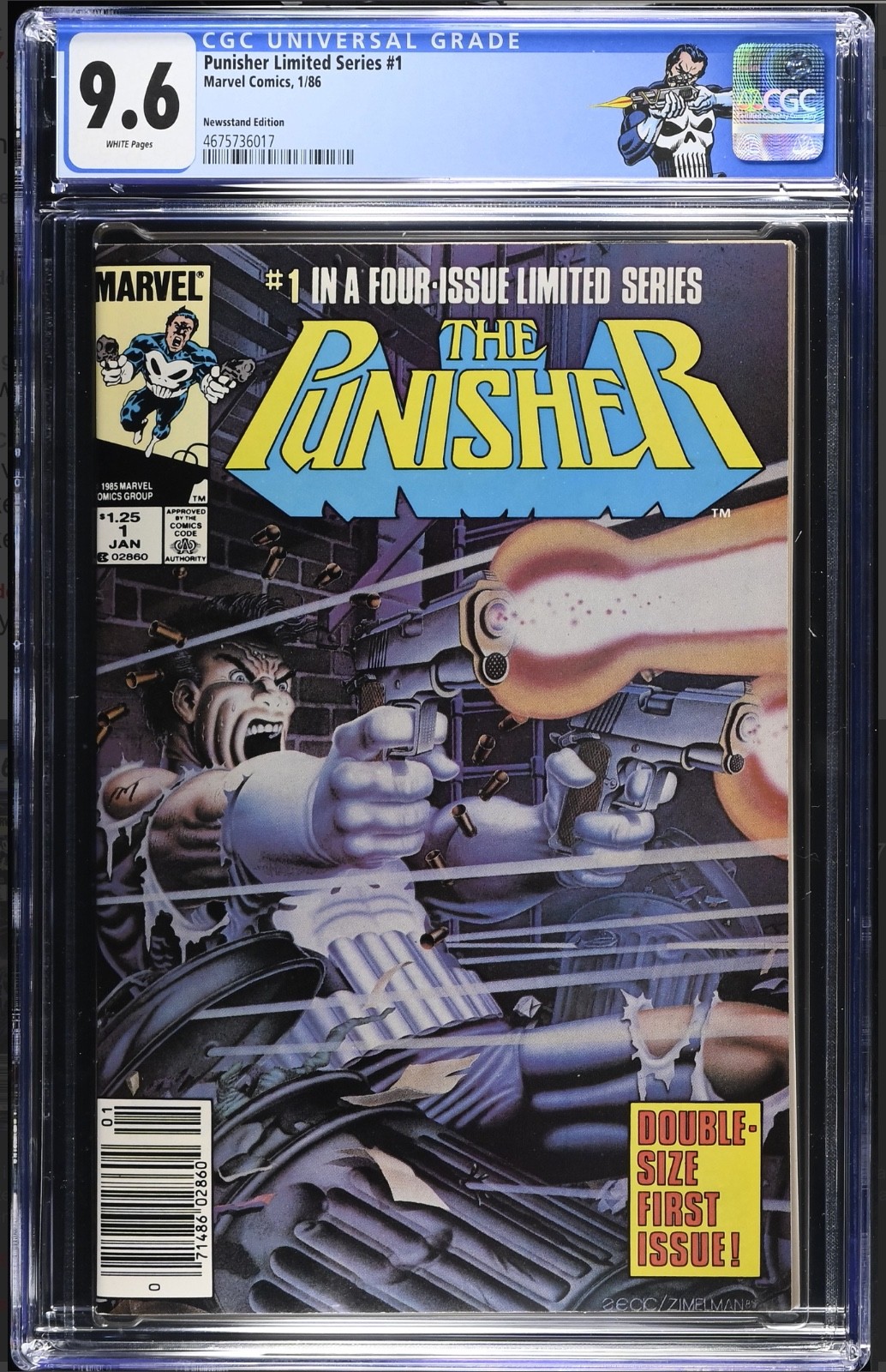 Punisher #1 (Mike Zeck Exclusive Variant) Value - GoCollect