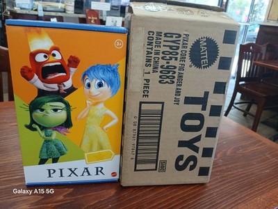 Mattel Disney and Pixar Inside Out Anger & Joy Action Figures Brand New In Box